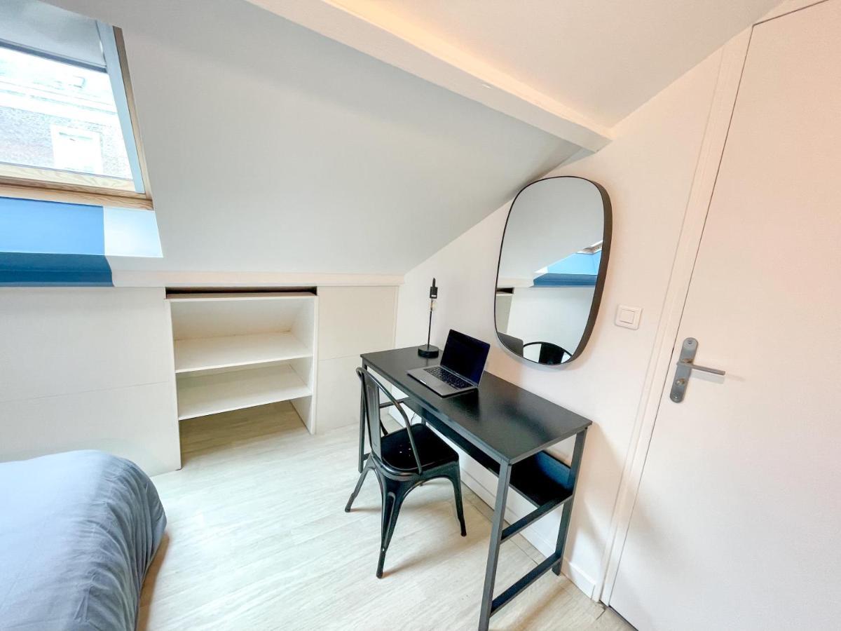Superbe Appartement-Sauna-Cinema-Parking-Gare Amiens Dış mekan fotoğraf