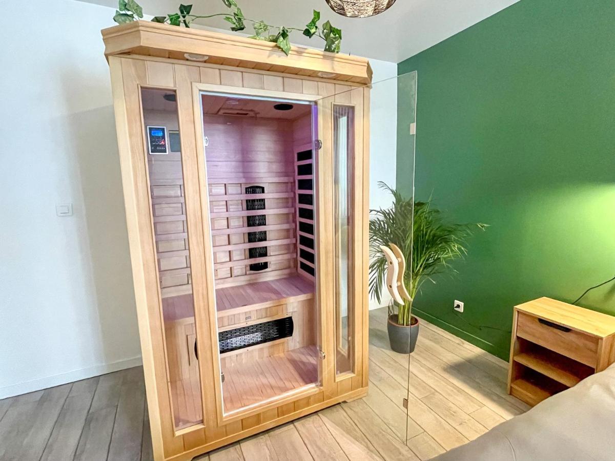 Superbe Appartement-Sauna-Cinema-Parking-Gare Amiens Dış mekan fotoğraf