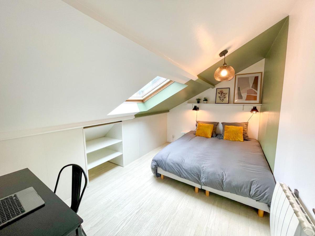 Superbe Appartement-Sauna-Cinema-Parking-Gare Amiens Dış mekan fotoğraf