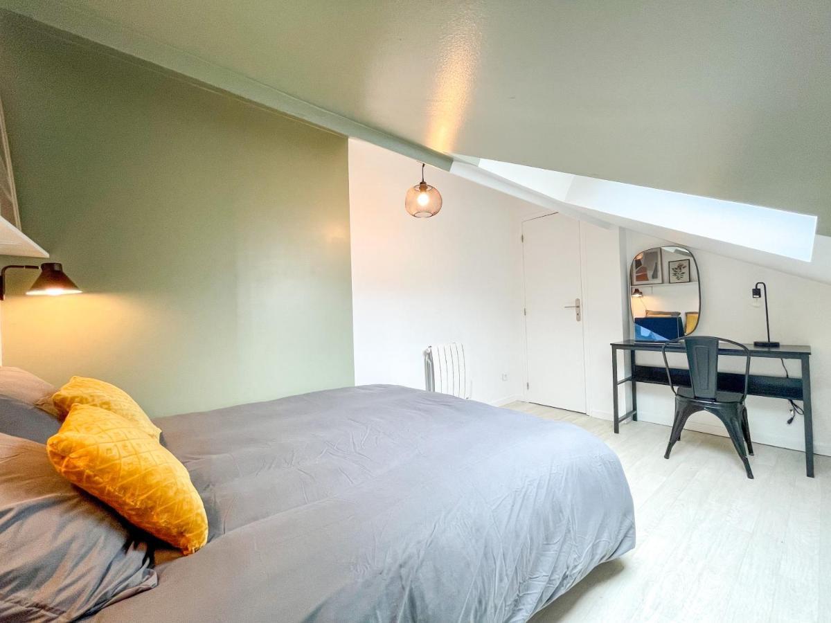 Superbe Appartement-Sauna-Cinema-Parking-Gare Amiens Dış mekan fotoğraf