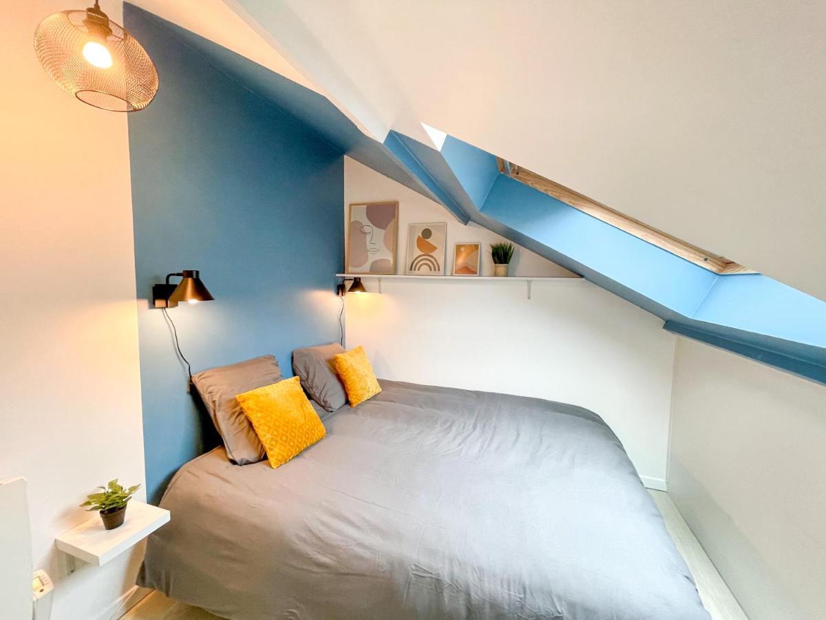 Superbe Appartement-Sauna-Cinema-Parking-Gare Amiens Dış mekan fotoğraf